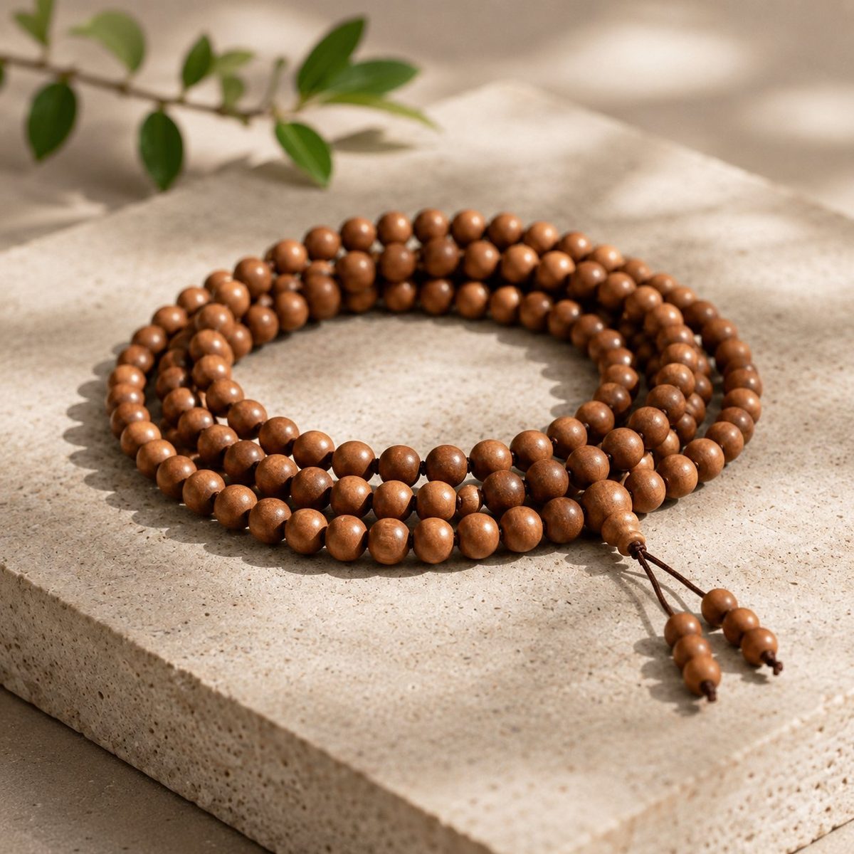 Sandalwood Meditation Beads